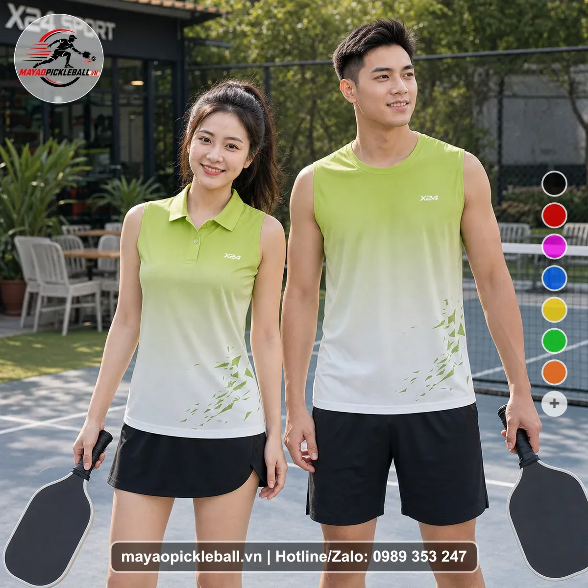 Bộ Quần Áo Pickleball PND-PB-255 Nổi Bật