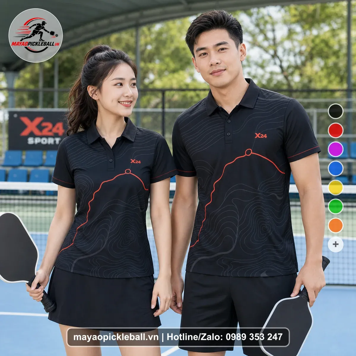 Bộ Quần Áo Pickleball PND-PB-257 Nổi Bật