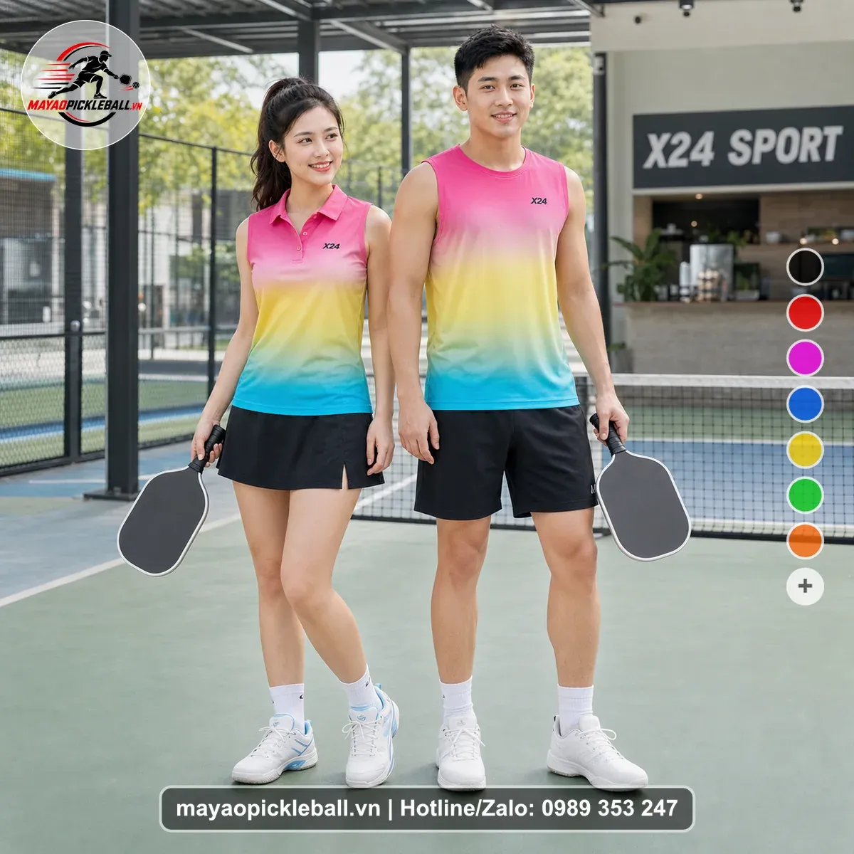 Bộ Quần Áo Pickleball PND-PB-258 Nổi Bật