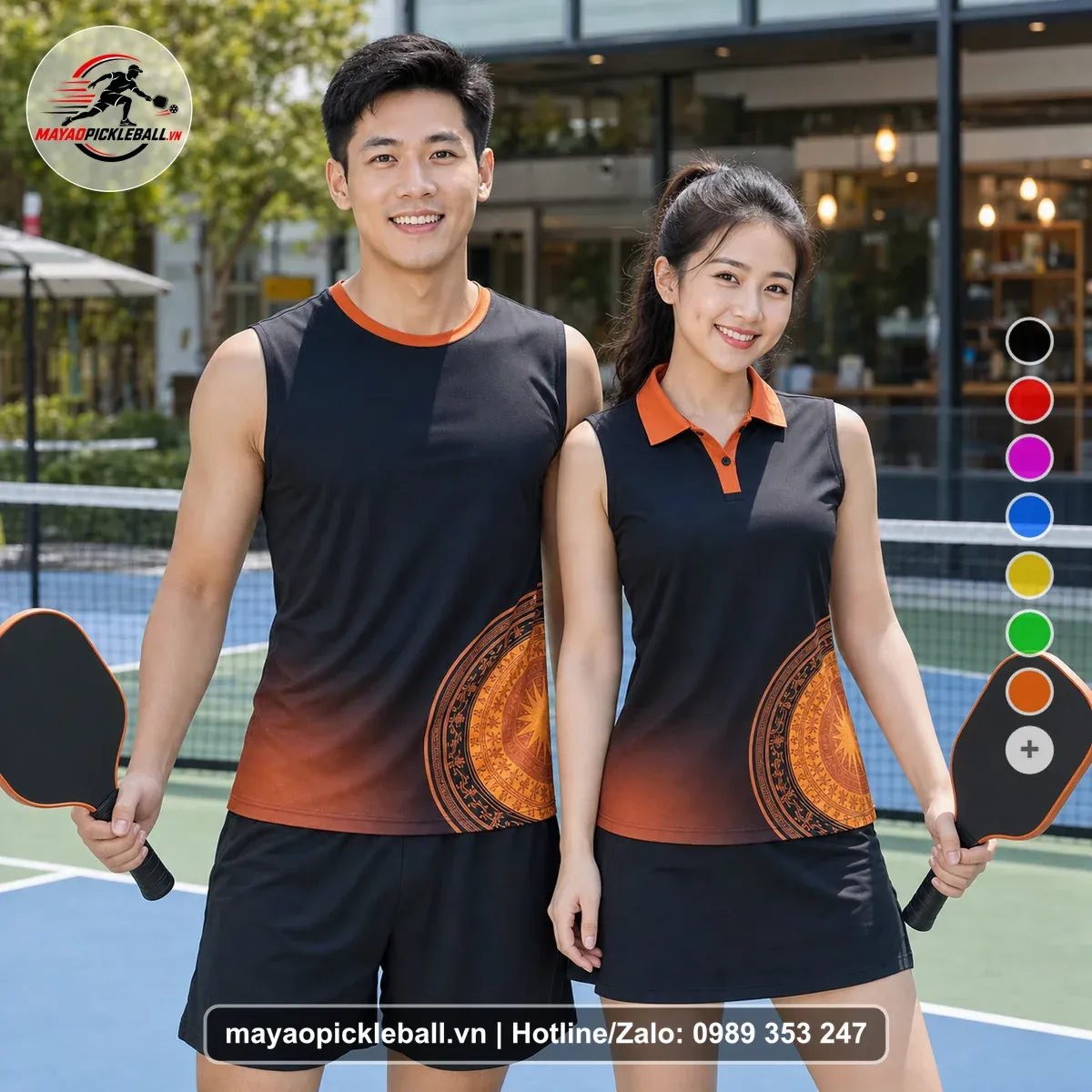 Bộ Quần Áo Pickleball PND-PB-259 Nổi Bật