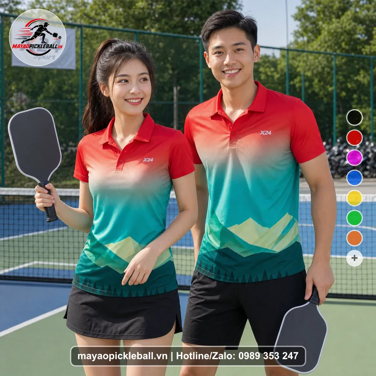 Bộ Quần Áo Pickleball PND-PB-260 Nổi Bật