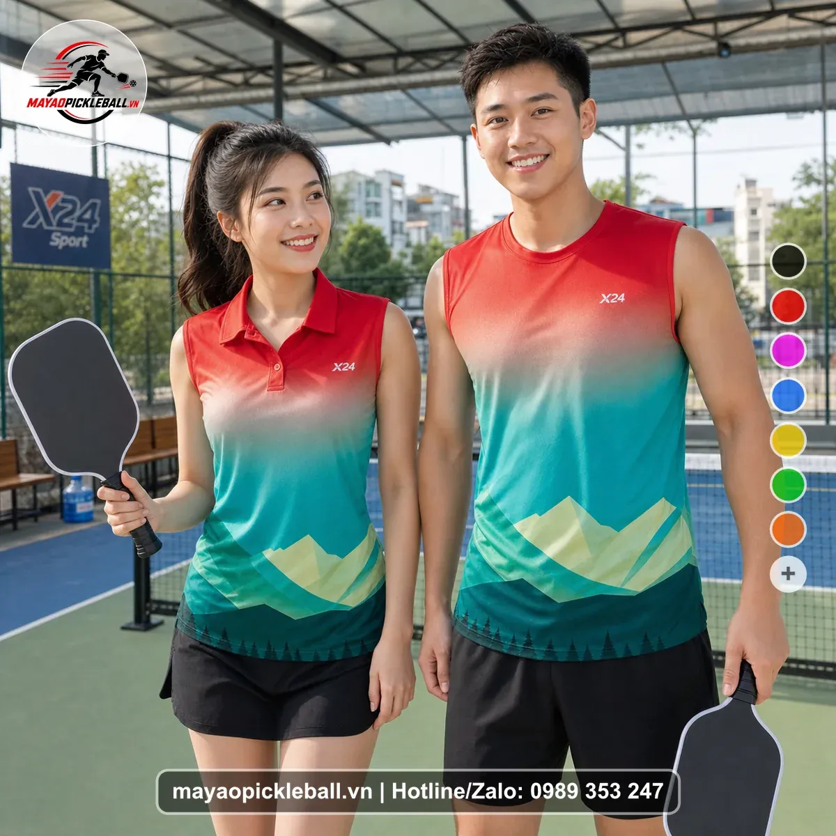 Bộ Quần Áo Pickleball PND-PB-260 Nổi Bật