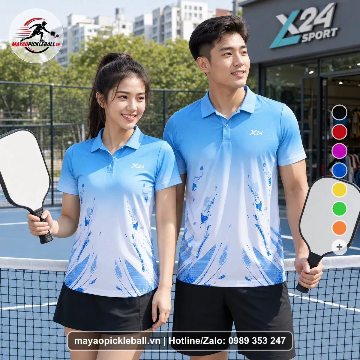 Bộ Quần Áo Pickleball PND-PB-262 Nổi Bật