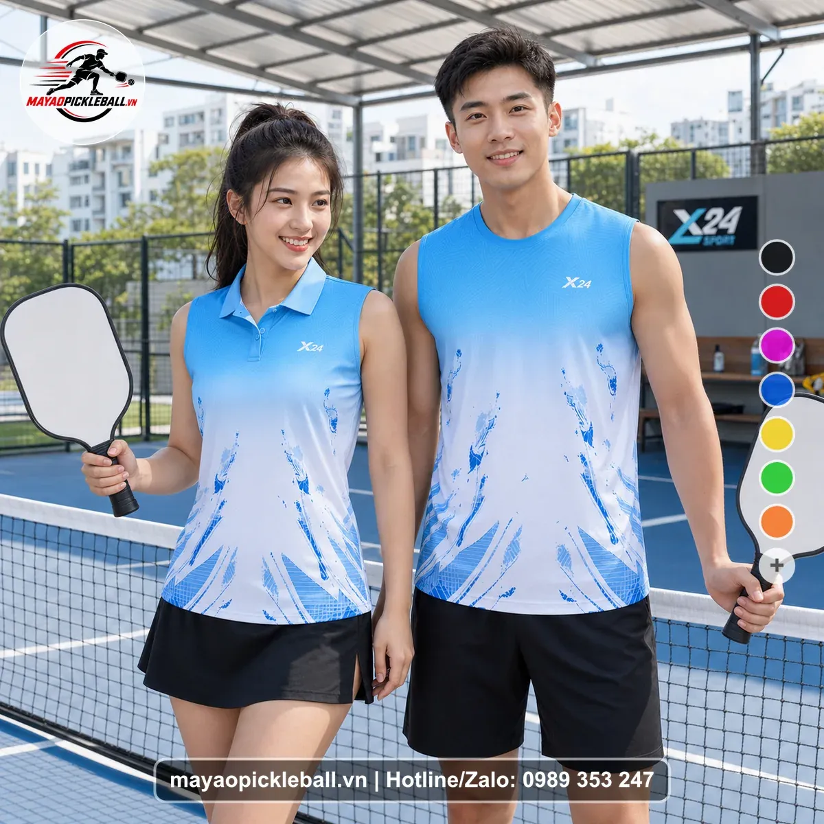Bộ Quần Áo Pickleball PND-PB-262 Nổi Bật