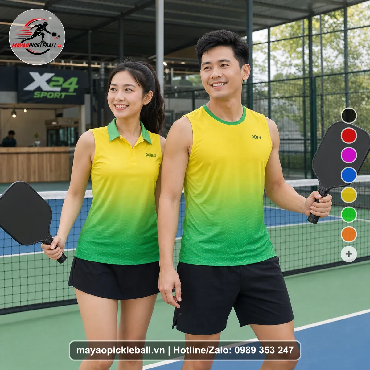 Bộ Quần Áo Pickleball PND-PB-265 Nổi Bật