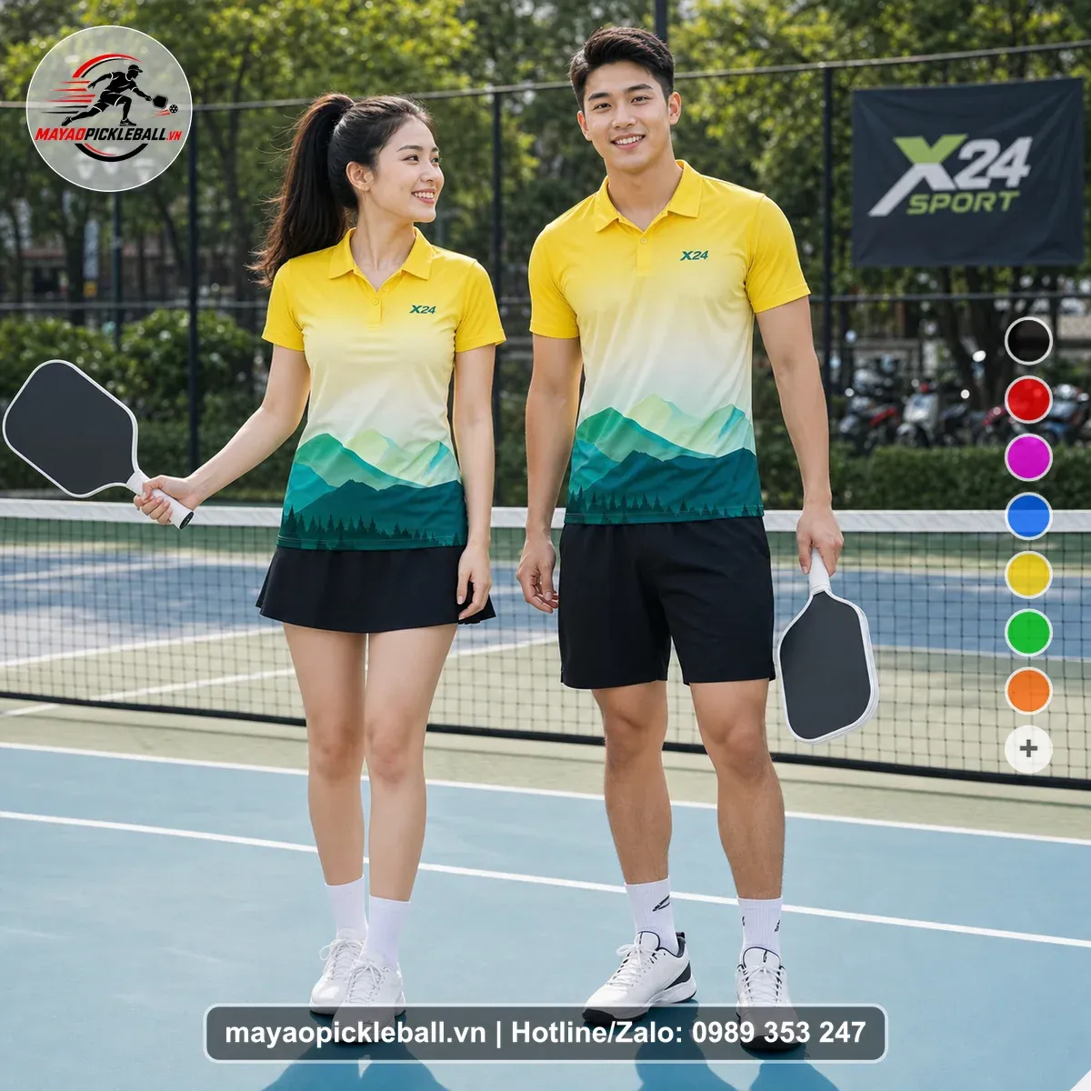 Bộ Quần Áo Pickleball PND-PB-266 Nổi Bật