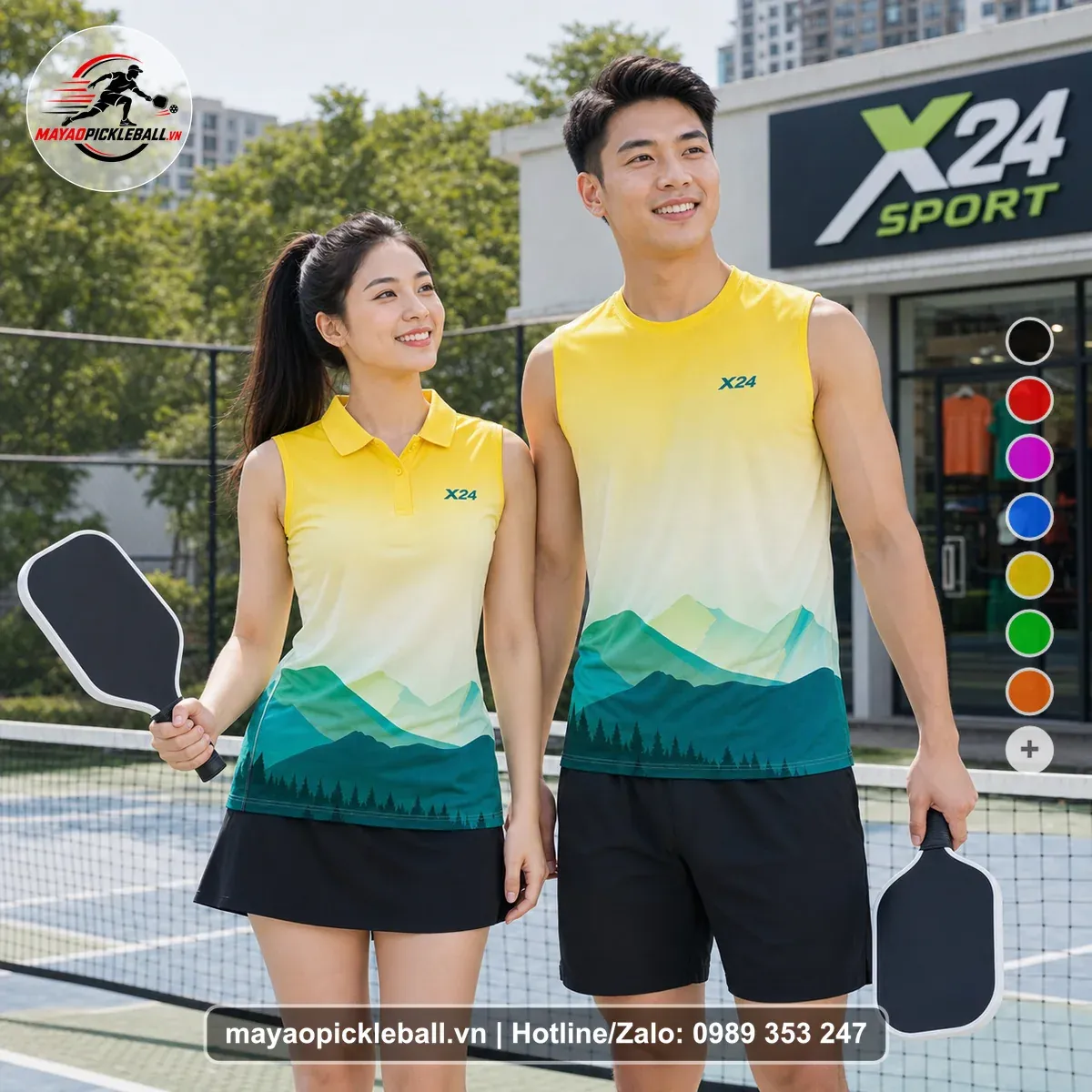 Bộ Quần Áo Pickleball PND-PB-266 Nổi Bật