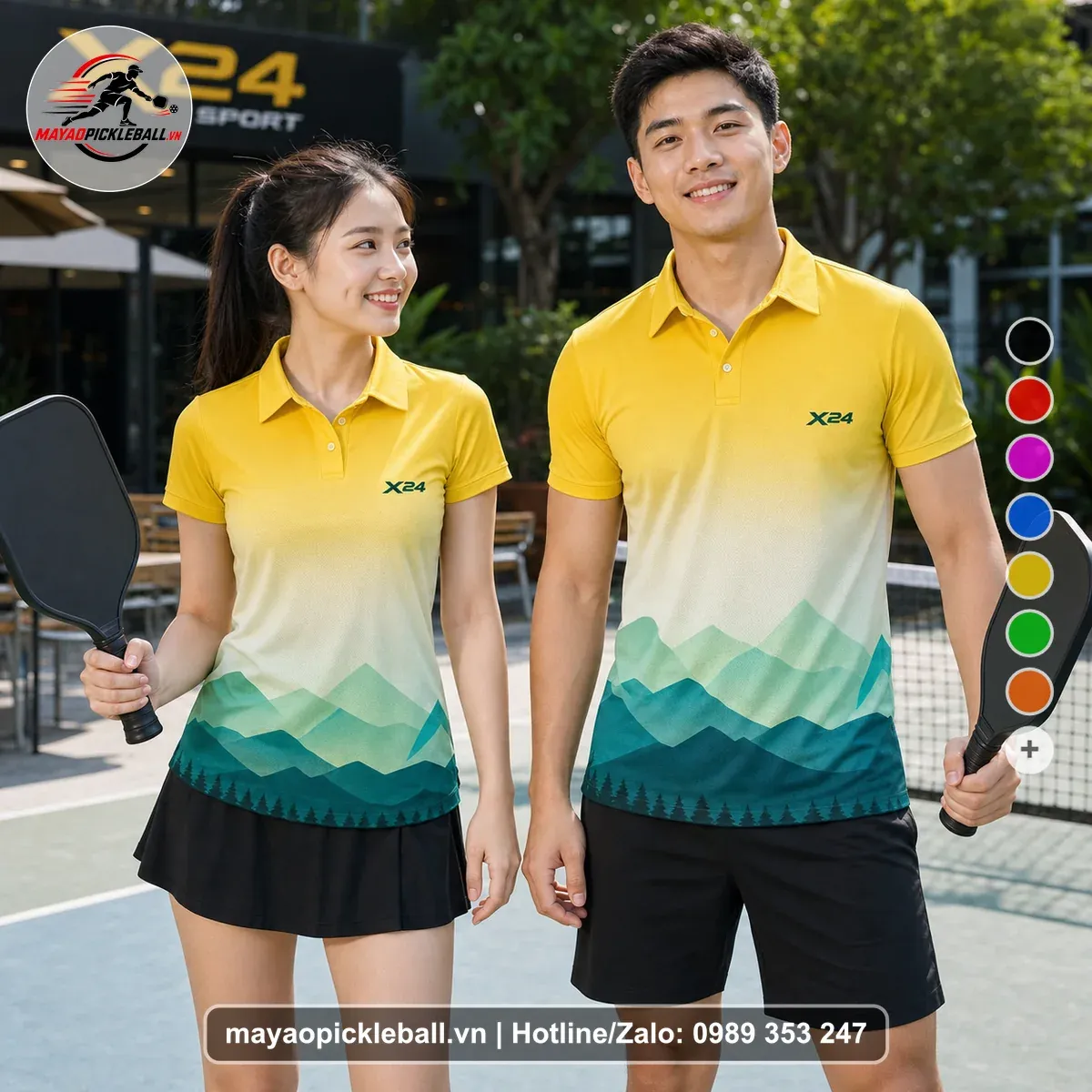 Bộ Quần Áo Pickleball PND-PB-267 Nổi Bật