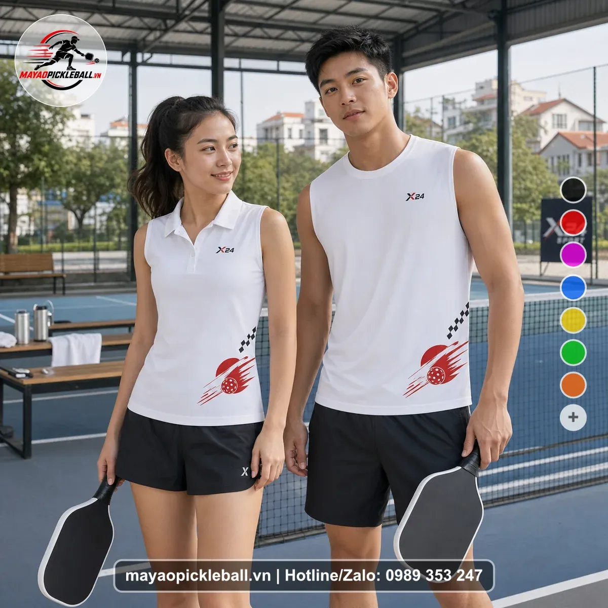 Bộ Quần Áo Pickleball PND-PB-268 Nổi Bật
