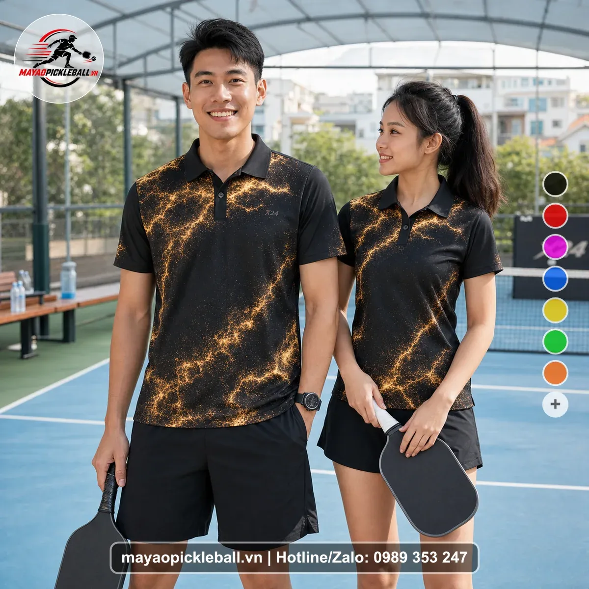 Bộ Quần Áo Pickleball PND-PB-275 Nổi Bật