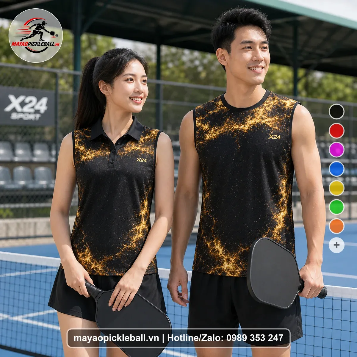 Bộ Quần Áo Pickleball PND-PB-275 Nổi Bật