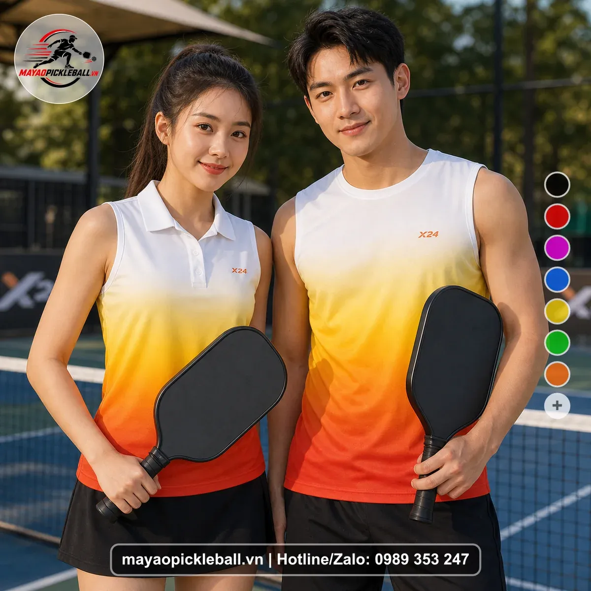 Bộ Quần Áo Pickleball PND-PB-277 Nổi Bật