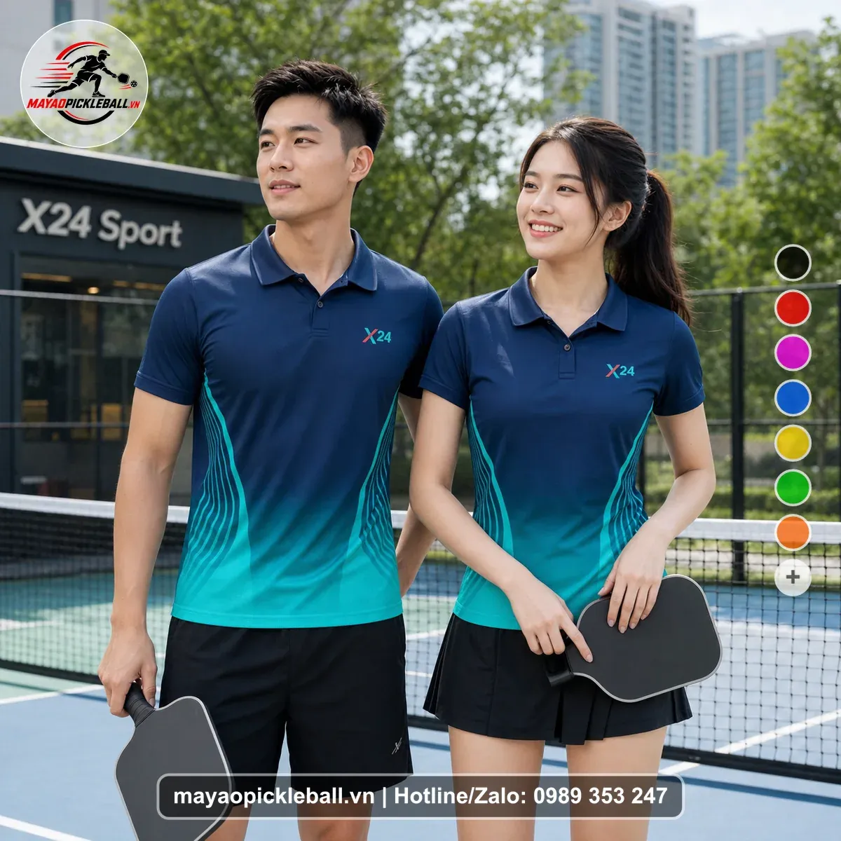 Bộ Quần Áo Pickleball PND-PB-280 Nổi Bật