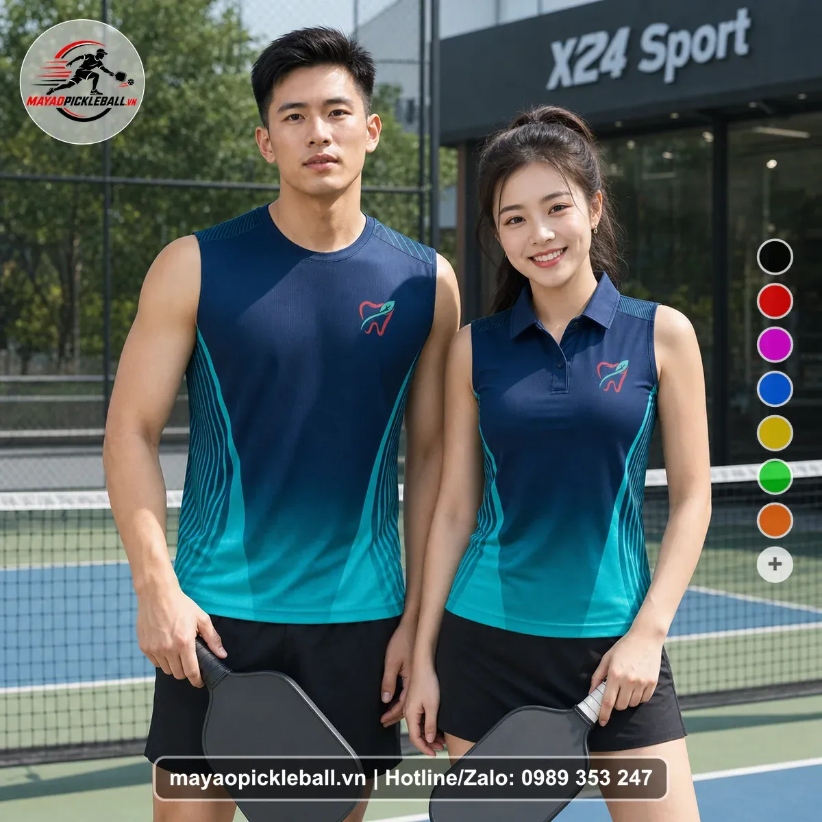 Bộ Quần Áo Pickleball PND-PB-280 Nổi Bật