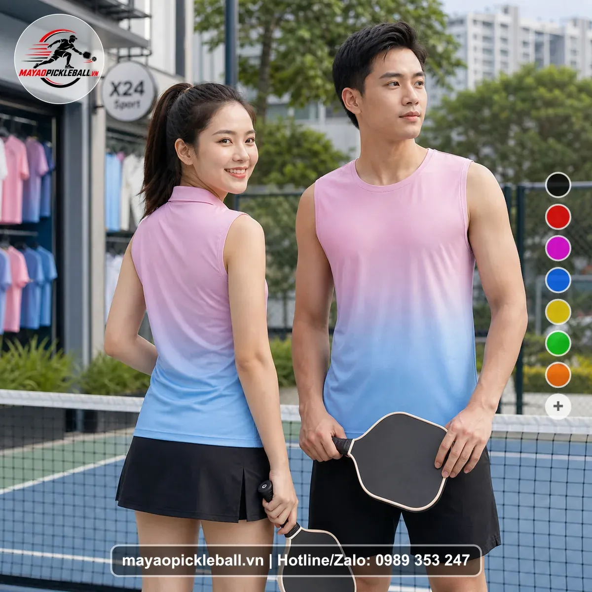 Bộ Quần Áo Pickleball PND-PB-282 Nổi Bật