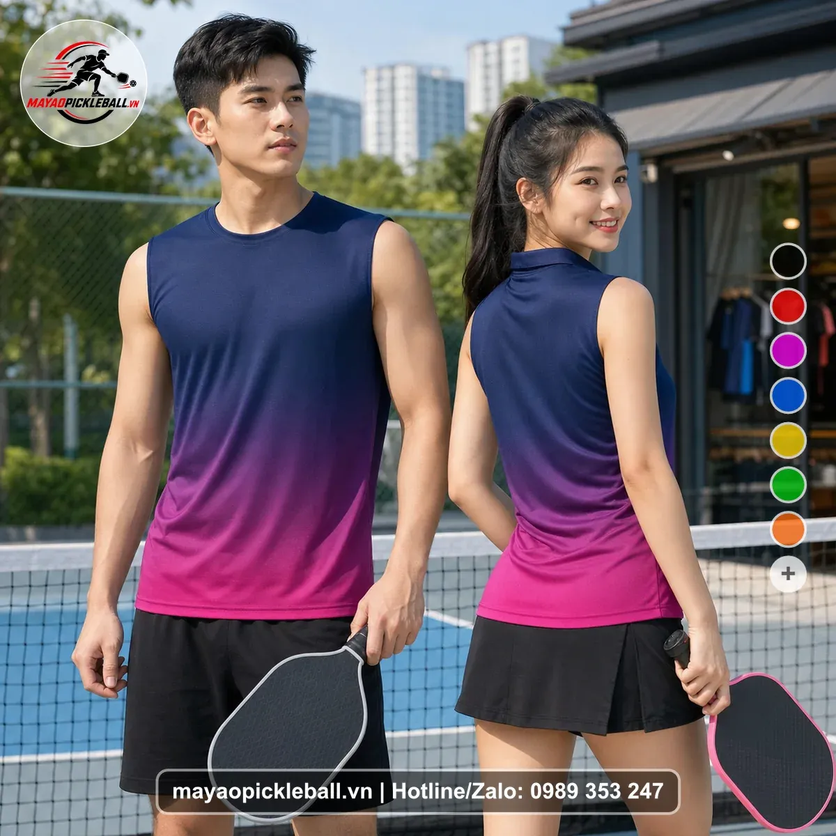 Bộ Quần Áo Pickleball PND-PB-283 Nổi Bật