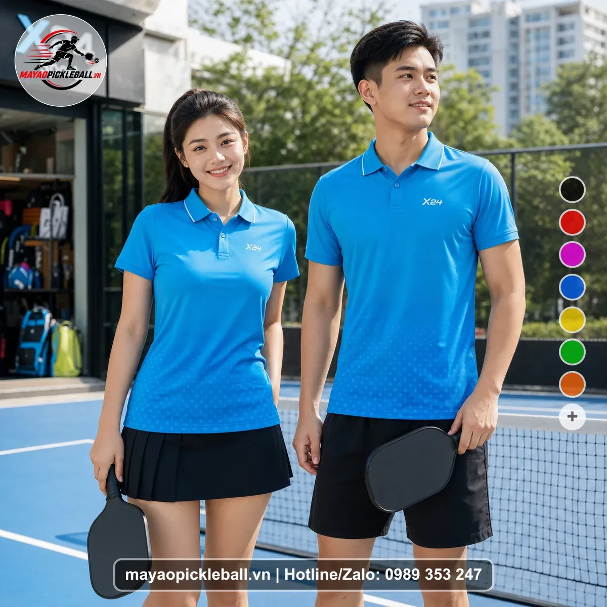 Bộ Quần Áo Pickleball PND-PB-287 Đỏ