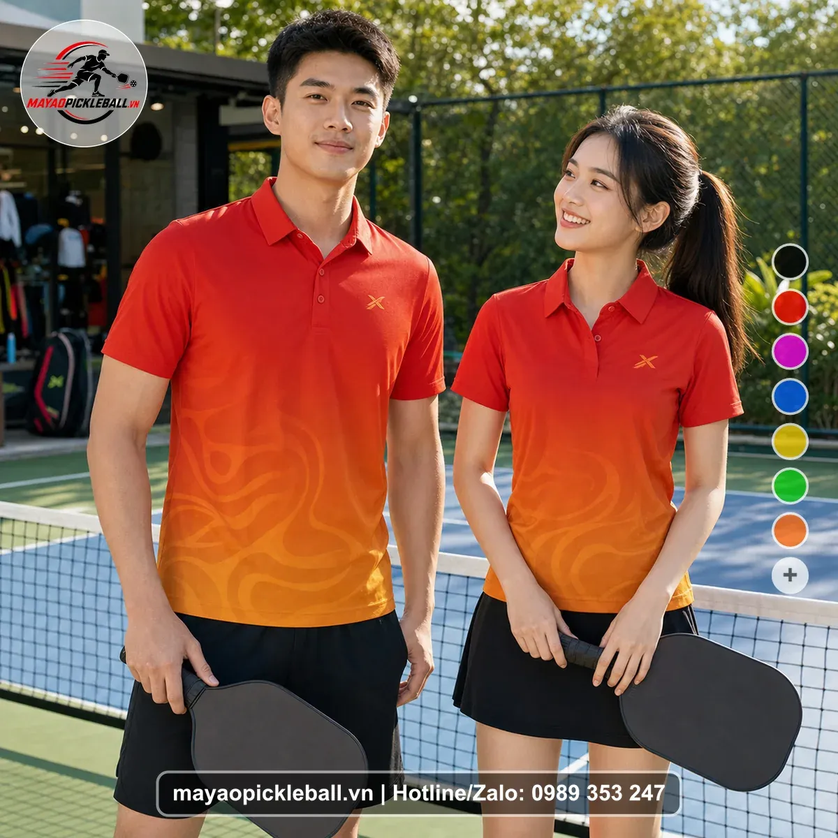 Bộ Quần Áo Pickleball PND-PB-291 Nổi Bật