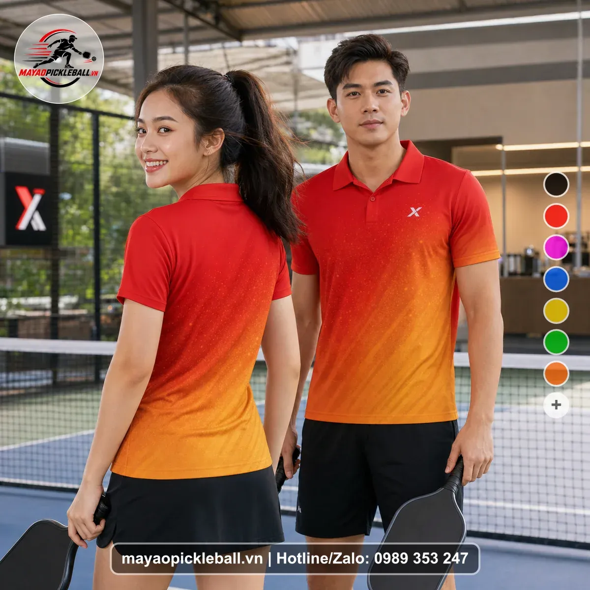 Bộ Quần Áo Pickleball PND-PB-293 Nổi Bật