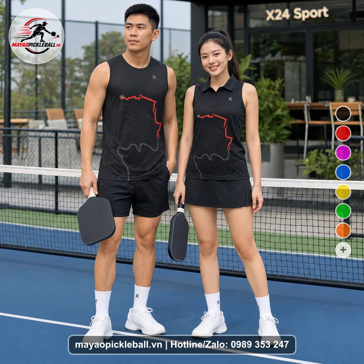Bộ Quần Áo Pickleball PND-PB-294 Nổi Bật