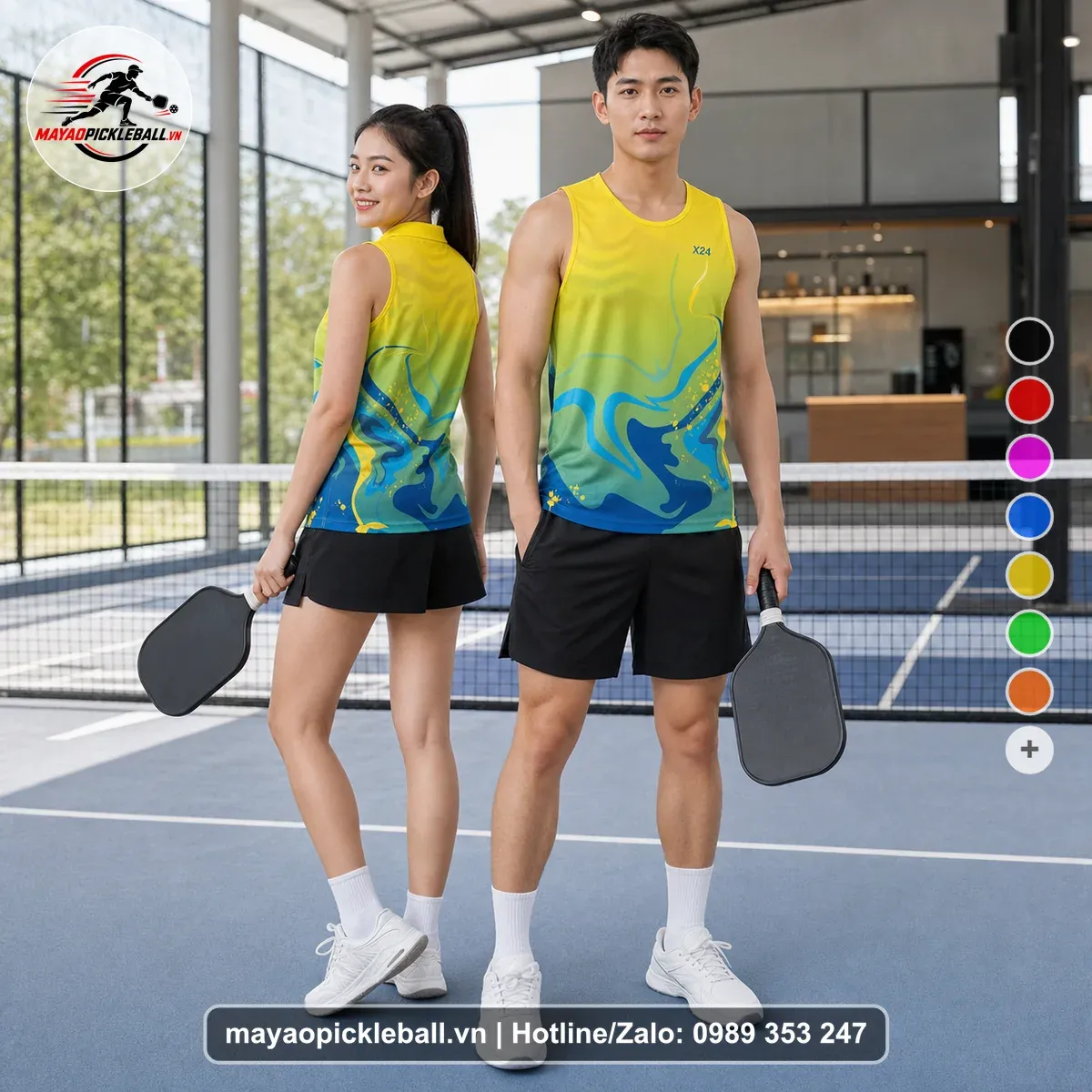 Bộ Quần Áo Pickleball PND-PB-297 Nổi Bật