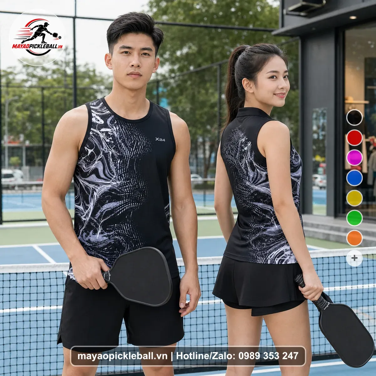 Bộ Quần Áo Pickleball PND-PB-303 Nổi Bật