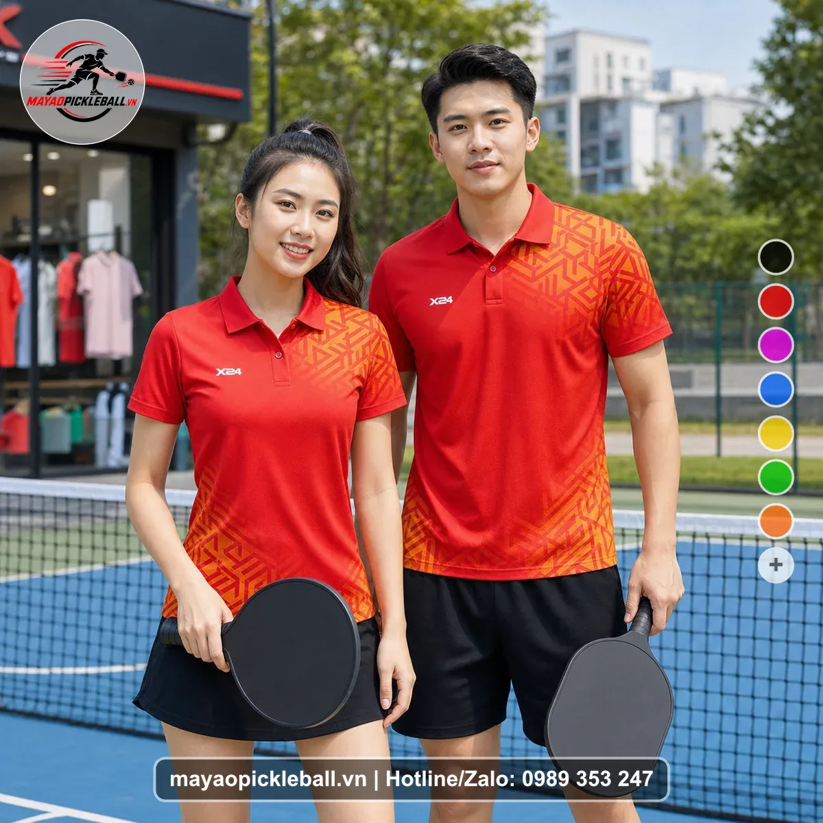 Bộ Quần Áo Pickleball PND-PB-308 Nổi Bật