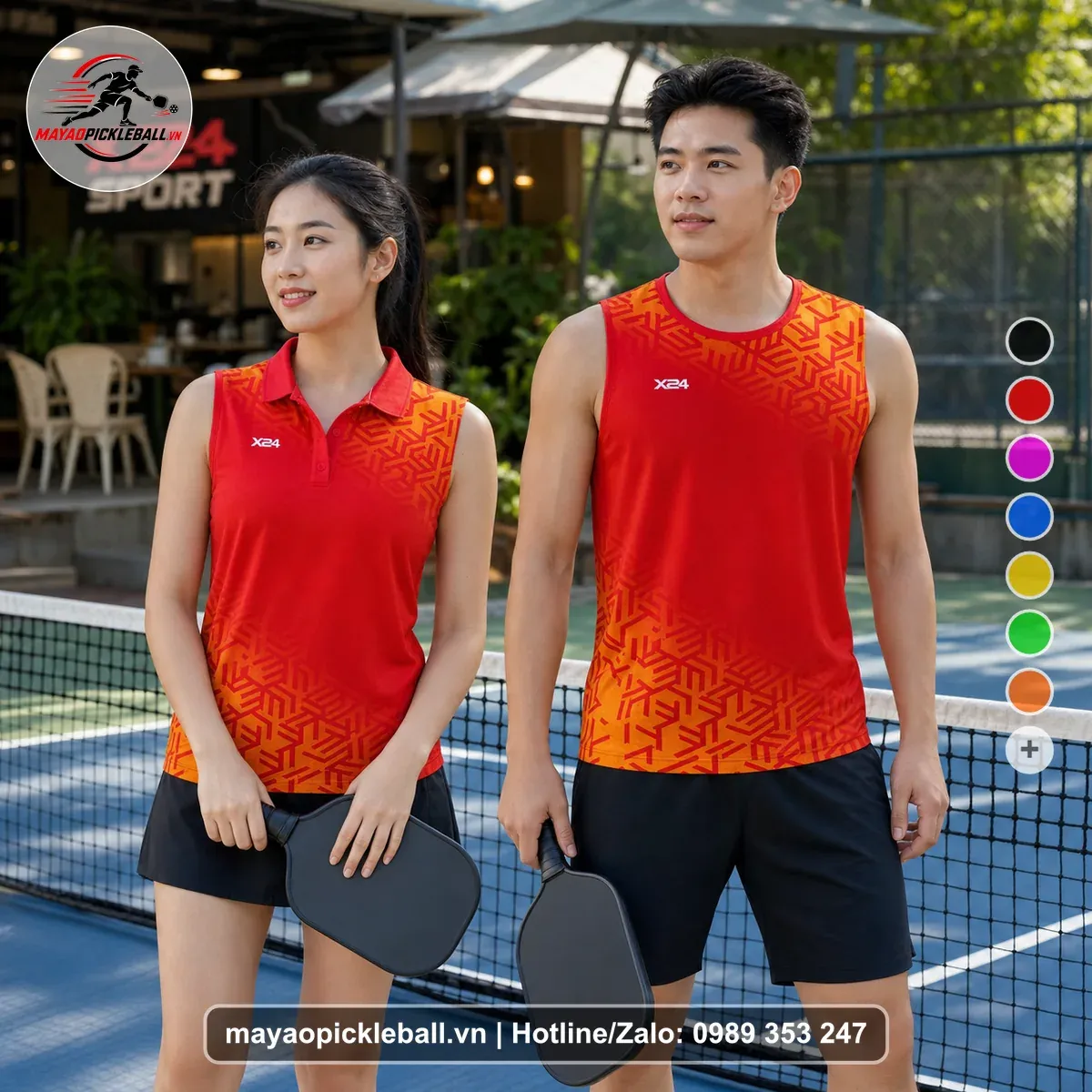 Bộ Quần Áo Pickleball PND-PB-308 Nổi Bật