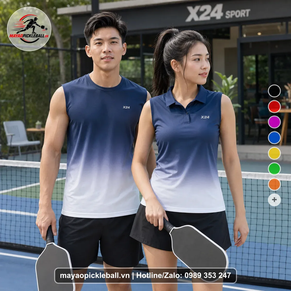 Bộ Quần Áo Pickleball PND-PB-310 Nổi Bật