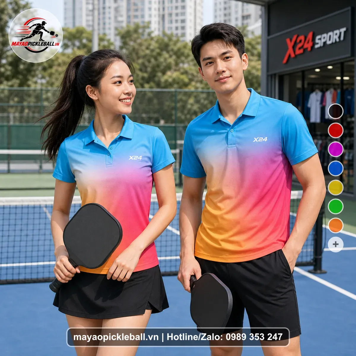 Bộ Quần Áo Pickleball PND-PB-311 Nổi Bật