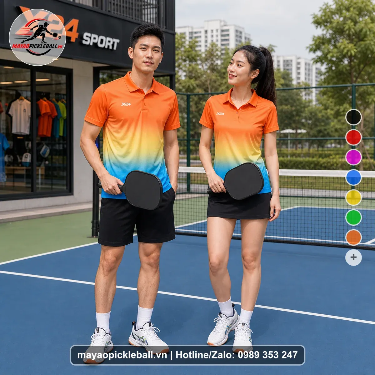 Bộ Quần Áo Pickleball PND-PB-312 Nổi Bật