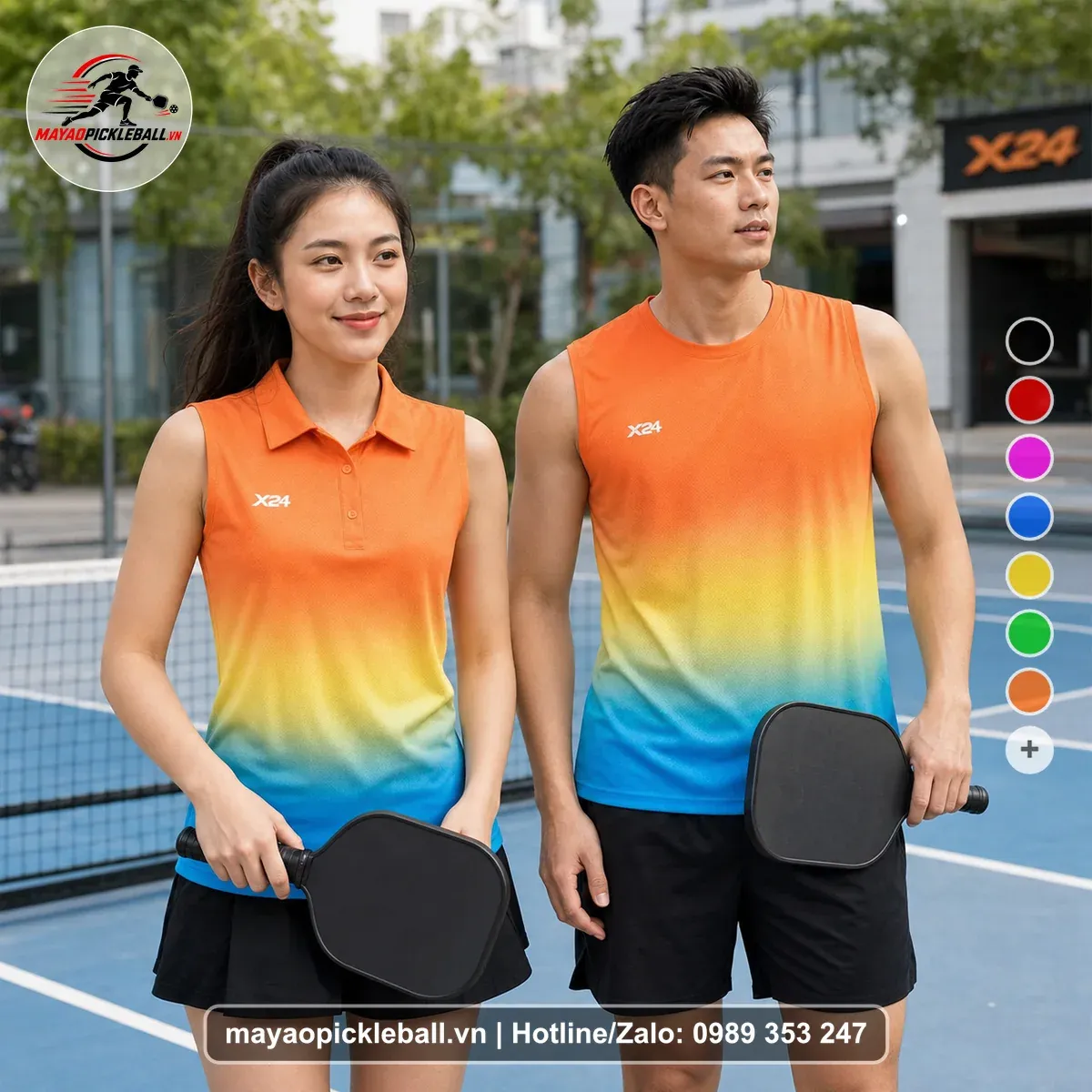 Bộ Quần Áo Pickleball PND-PB-312 Nổi Bật