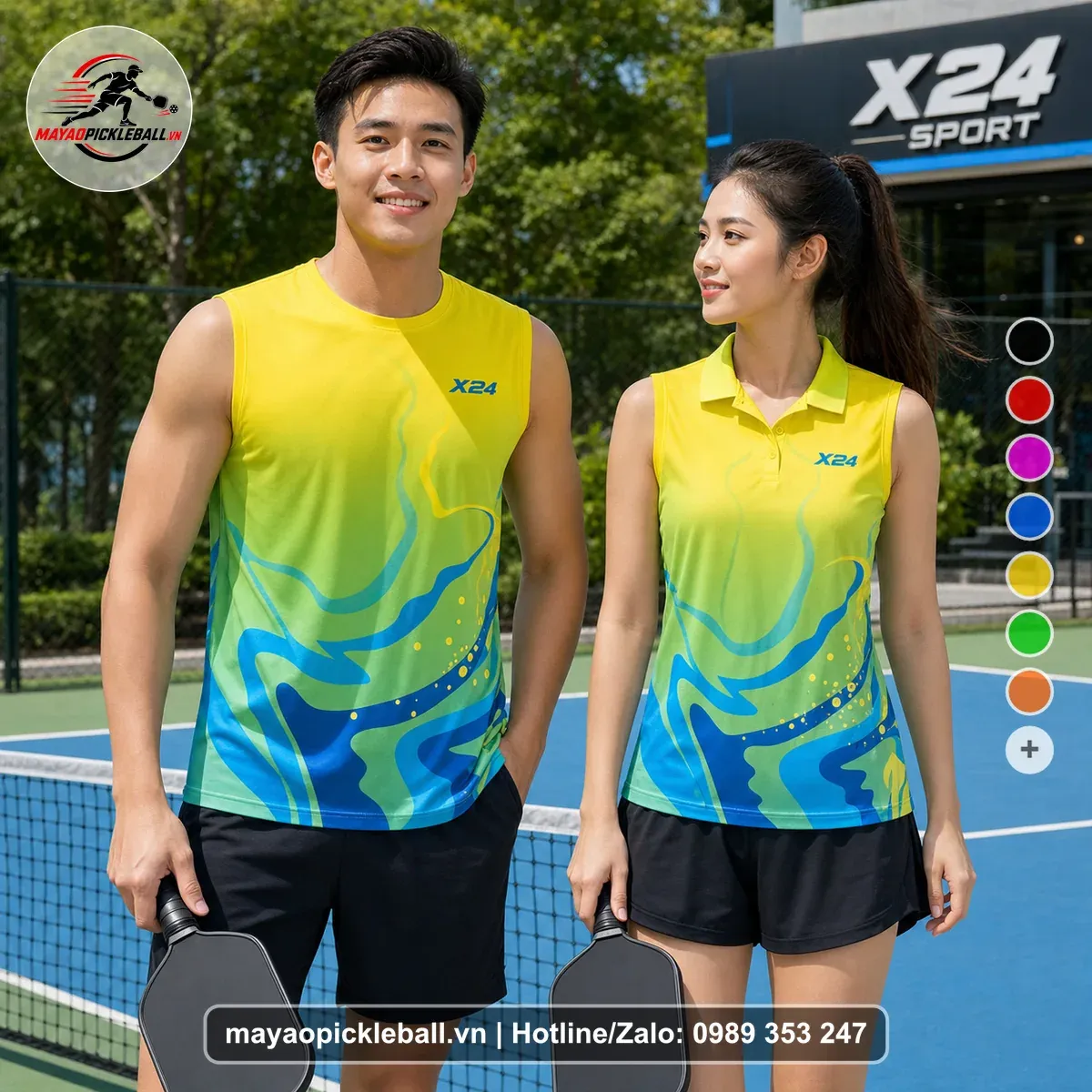 Bộ Quần Áo Pickleball PND-PB-314 Nổi Bật