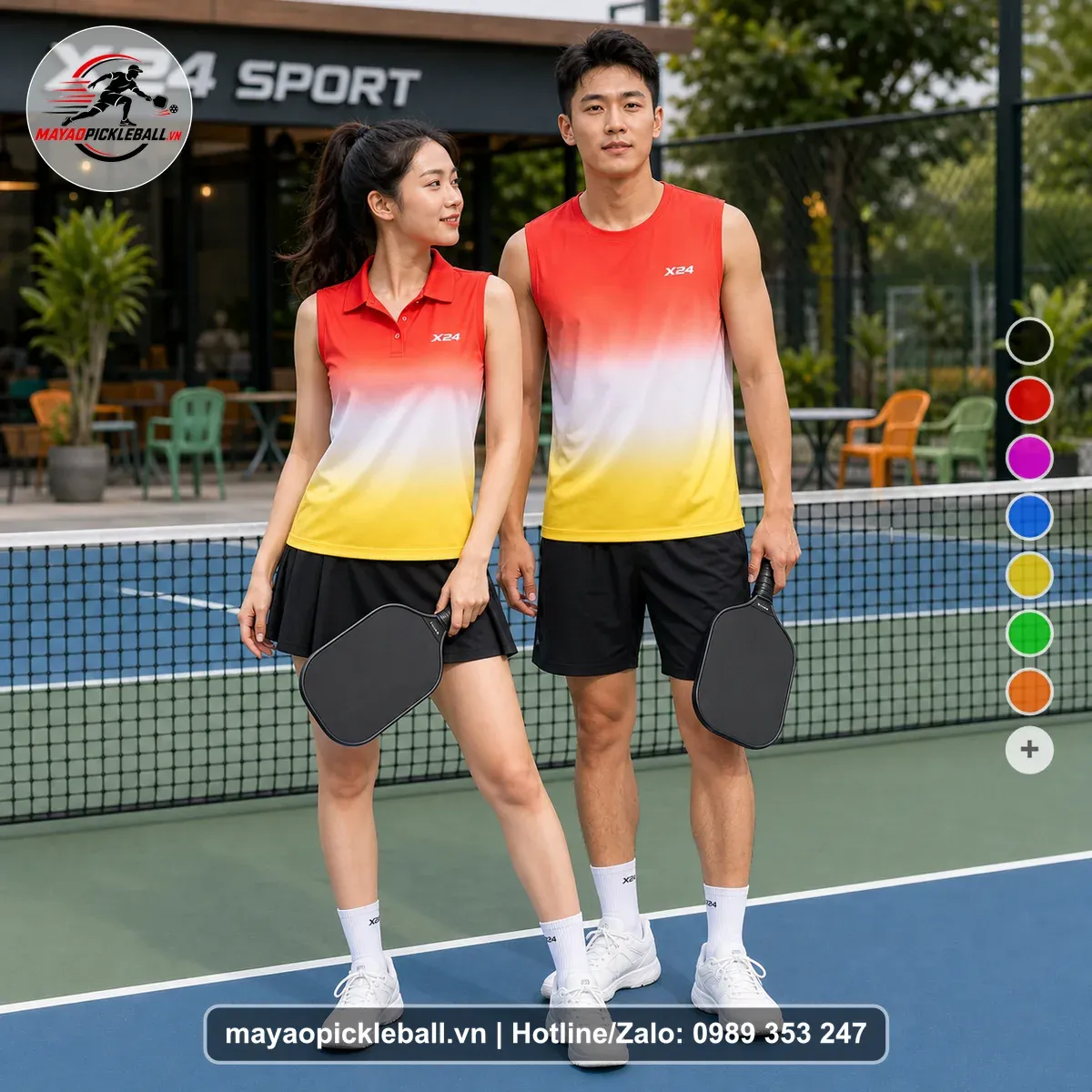Bộ Quần Áo Pickleball PND-PB-315 Nổi Bật
