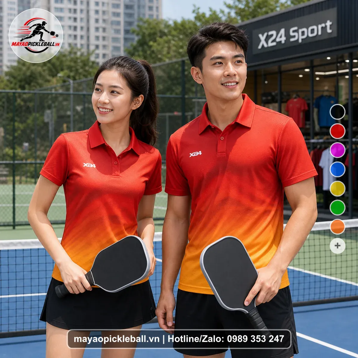Bộ Quần Áo Pickleball PND-PB-318 Nổi Bật