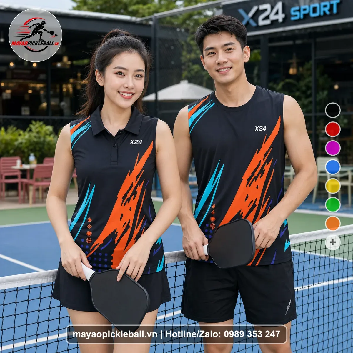 Bộ Quần Áo Pickleball PND-PB-319 Nổi Bật