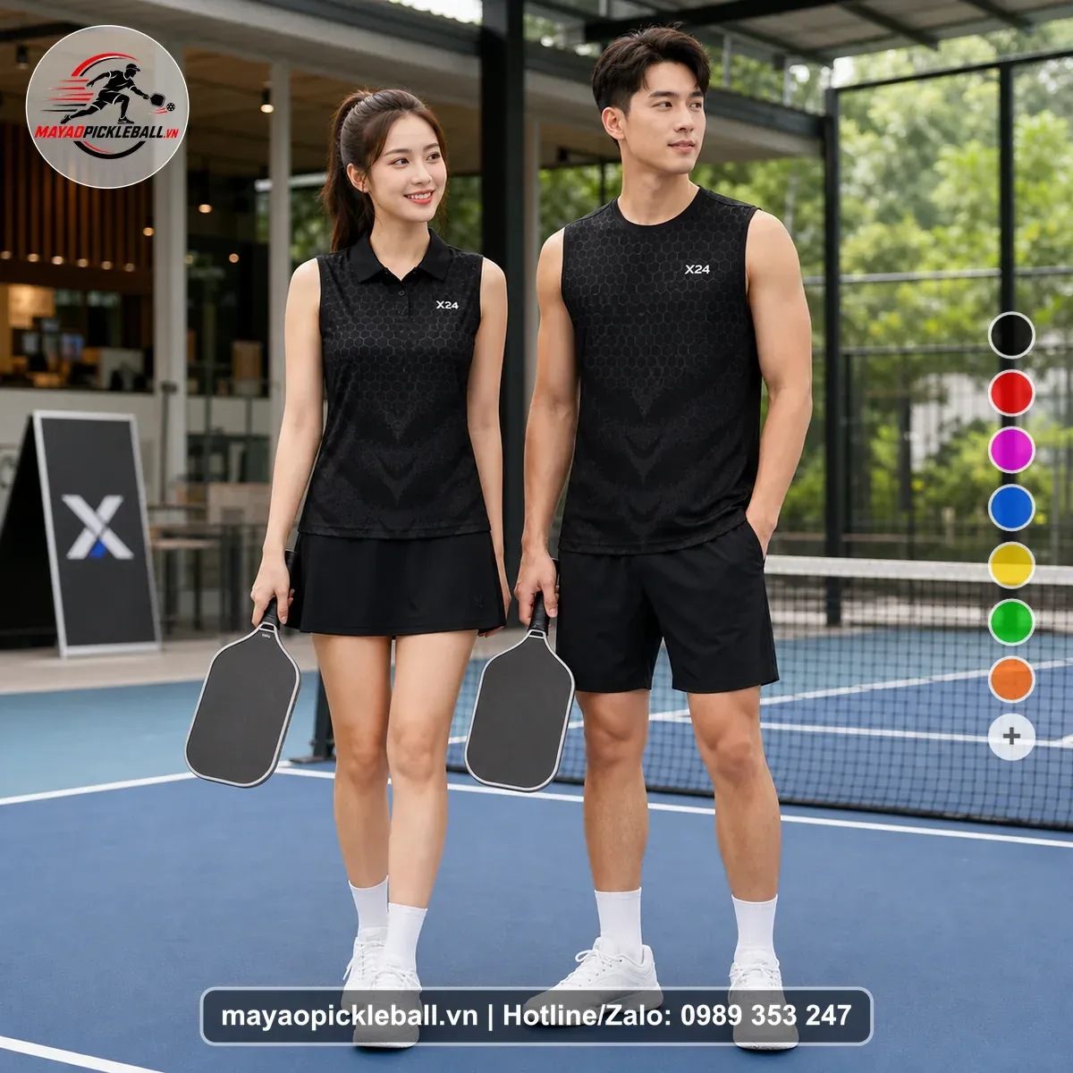 Bộ Quần Áo Pickleball PND-PB-322 Nổi Bật