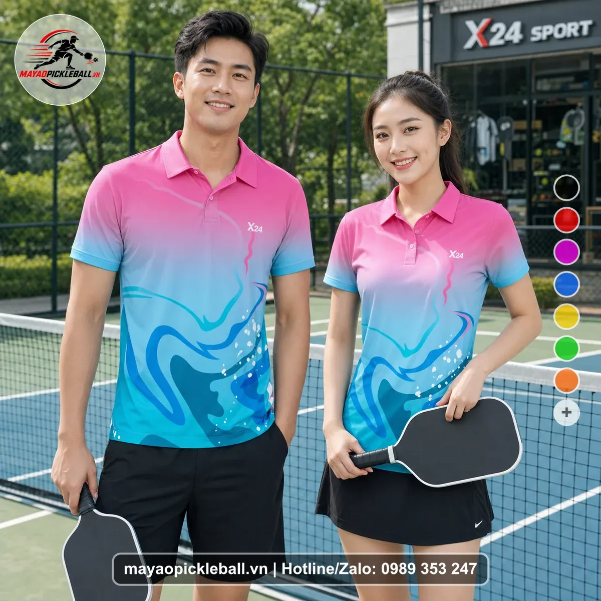 Bộ Quần Áo Pickleball PND-PB-323 Nổi Bật