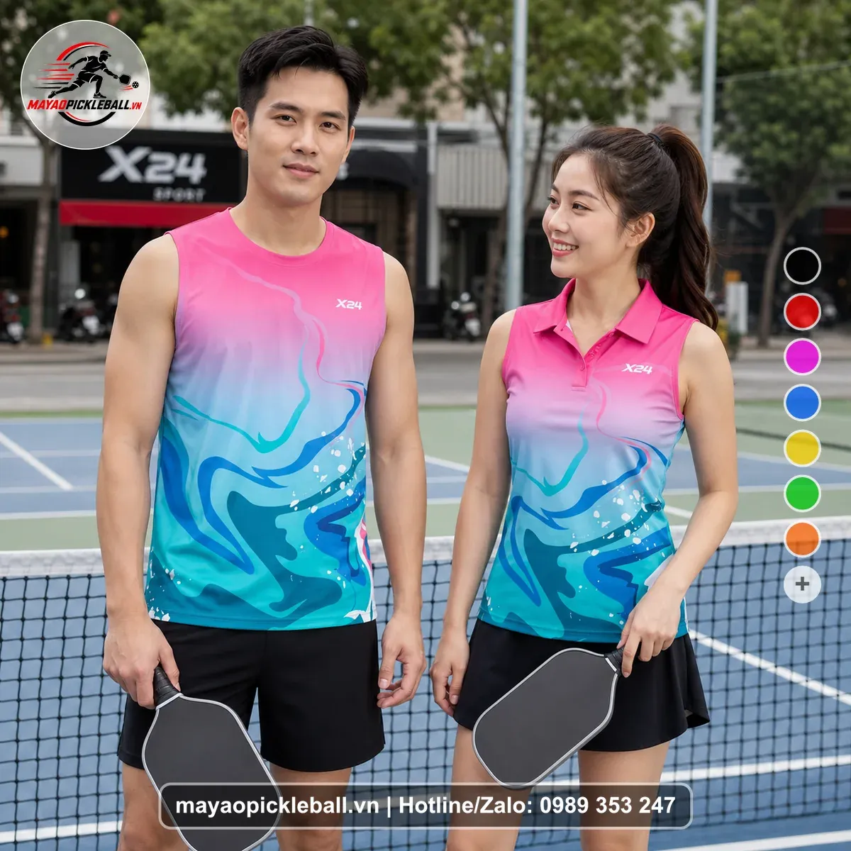 Bộ Quần Áo Pickleball PND-PB-323 Nổi Bật