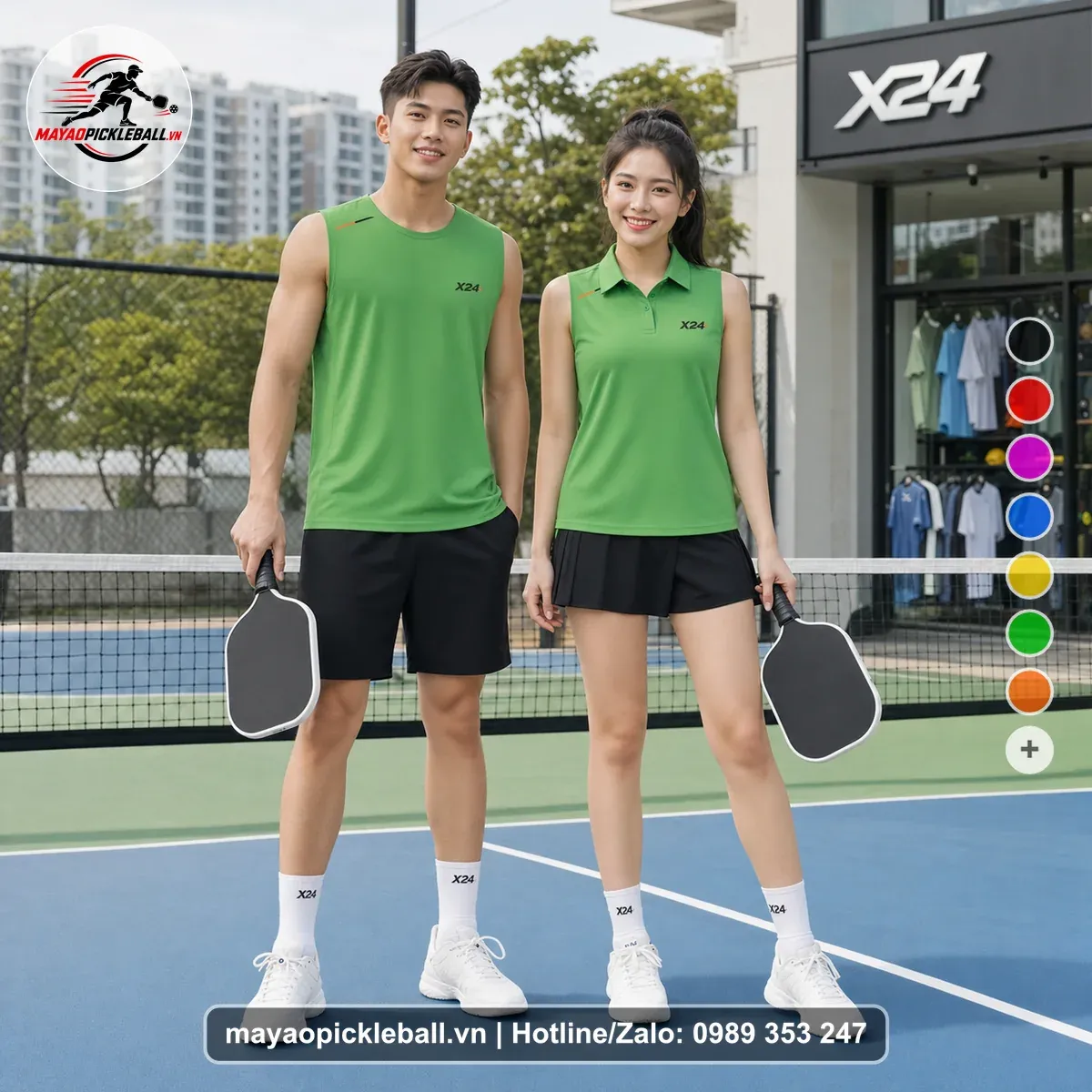 Bộ Quần Áo Pickleball PND-PB-325 Nổi Bật