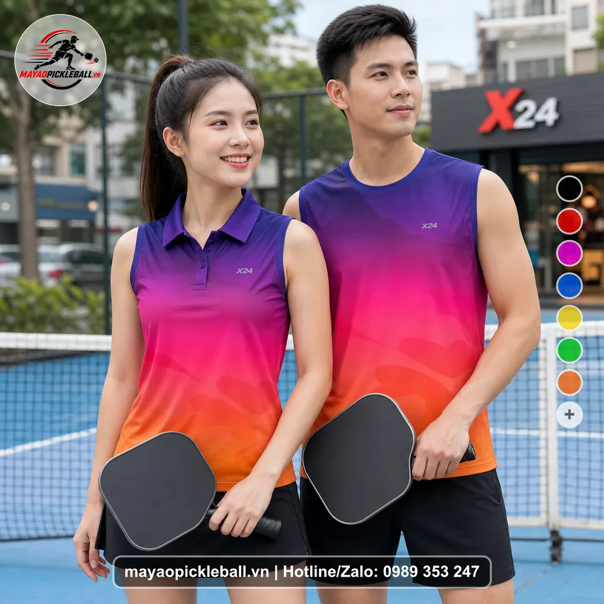 Bộ Quần Áo Pickleball PND-PB-326 Nổi Bật