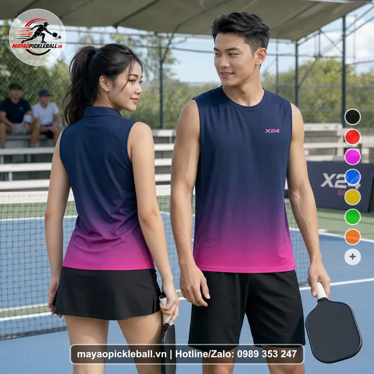 Bộ Quần Áo Pickleball PND-PB-331 Nổi Bật