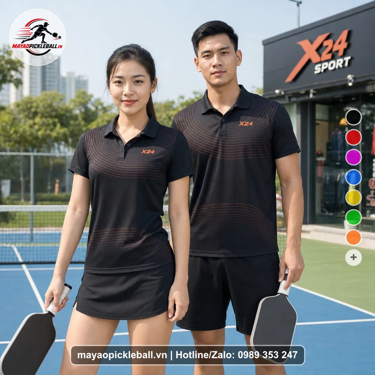 Bộ Quần Áo Pickleball PND-PB-337 Nổi Bật