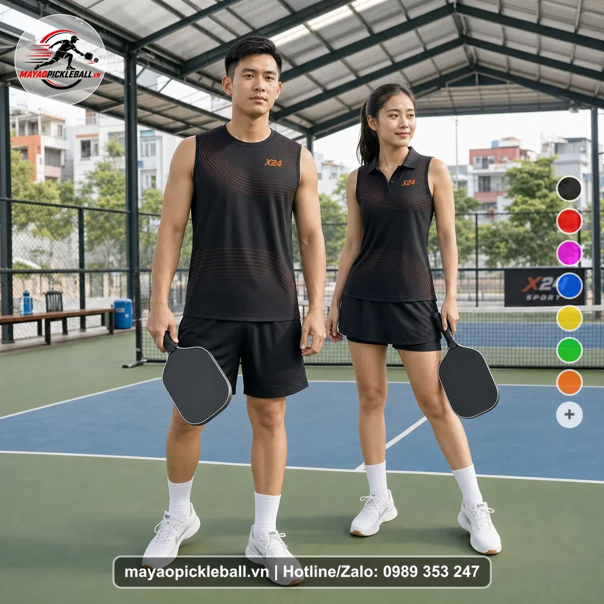 Bộ Quần Áo Pickleball PND-PB-337 Nổi Bật