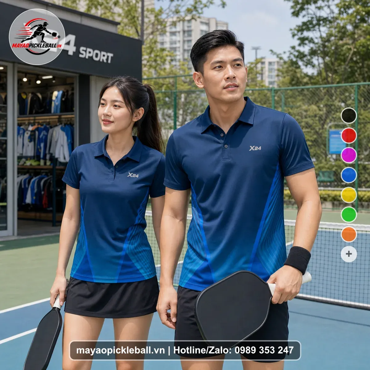 Bộ Quần Áo Pickleball PND-PB-338 Nổi Bật