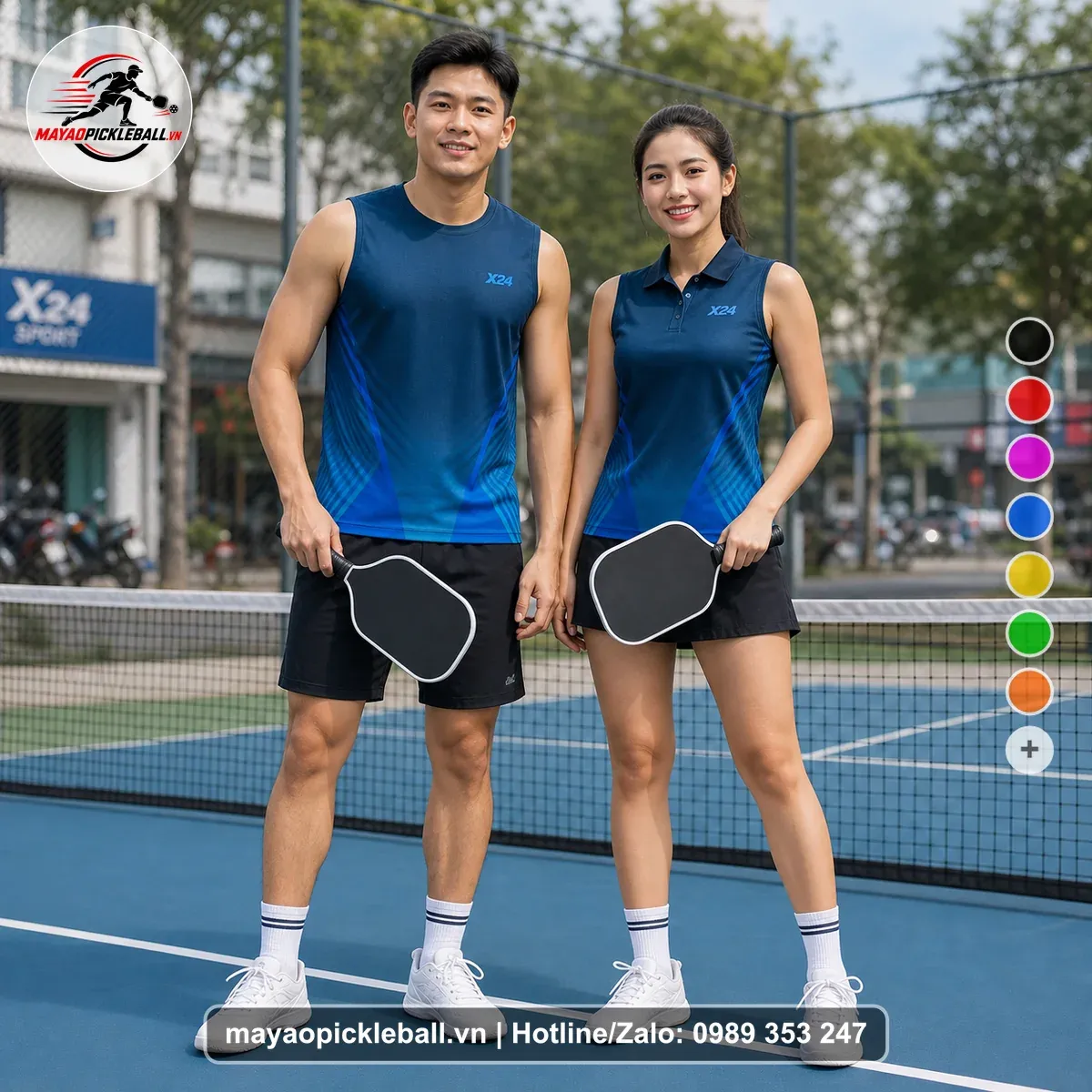 Bộ Quần Áo Pickleball PND-PB-338 Nổi Bật