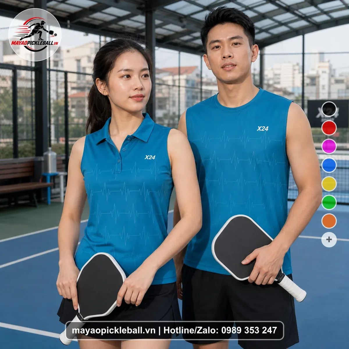 Bộ Quần Áo Pickleball PND-PB-340 Nổi Bật