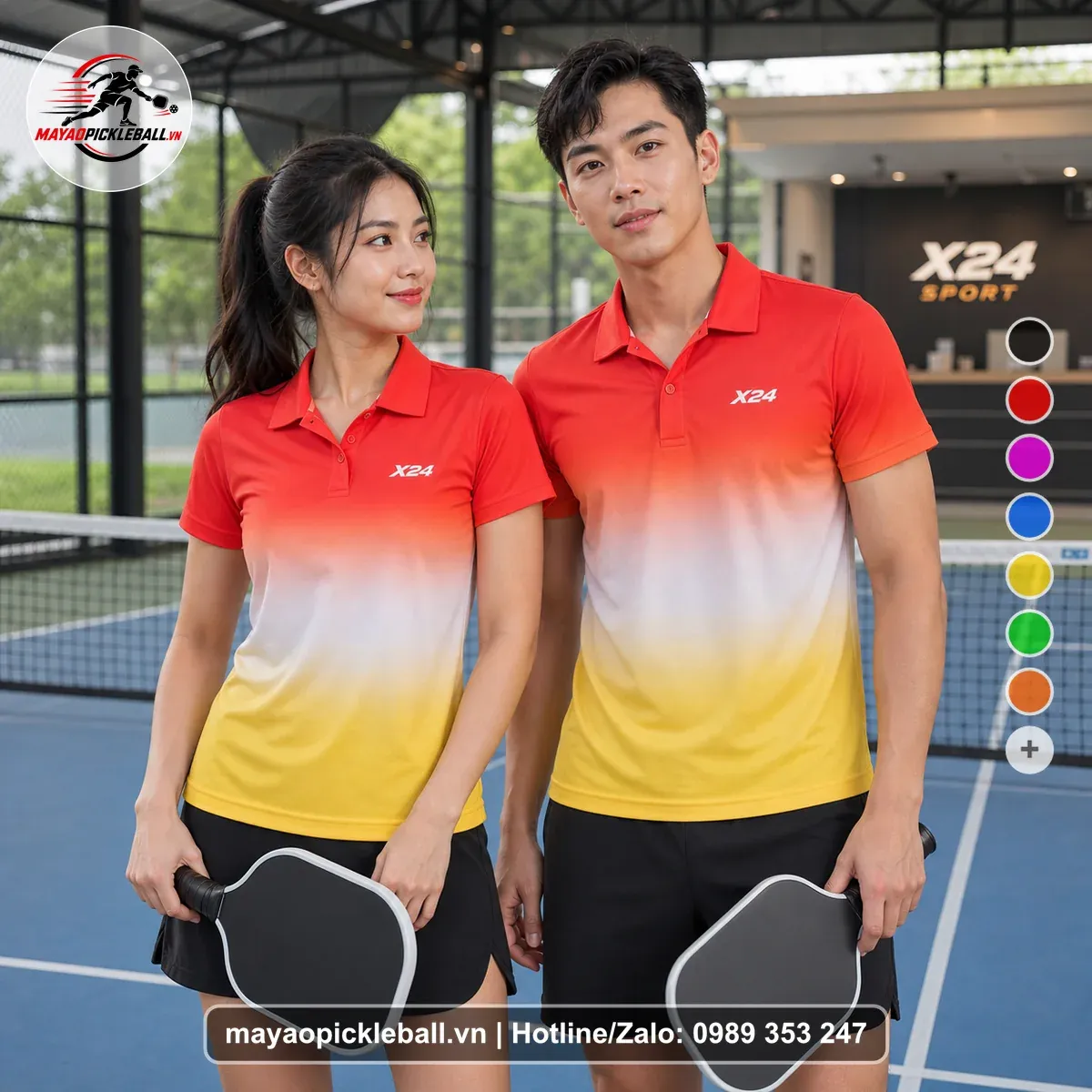 Bộ Quần Áo Pickleball PND-PB-341 Nổi Bật