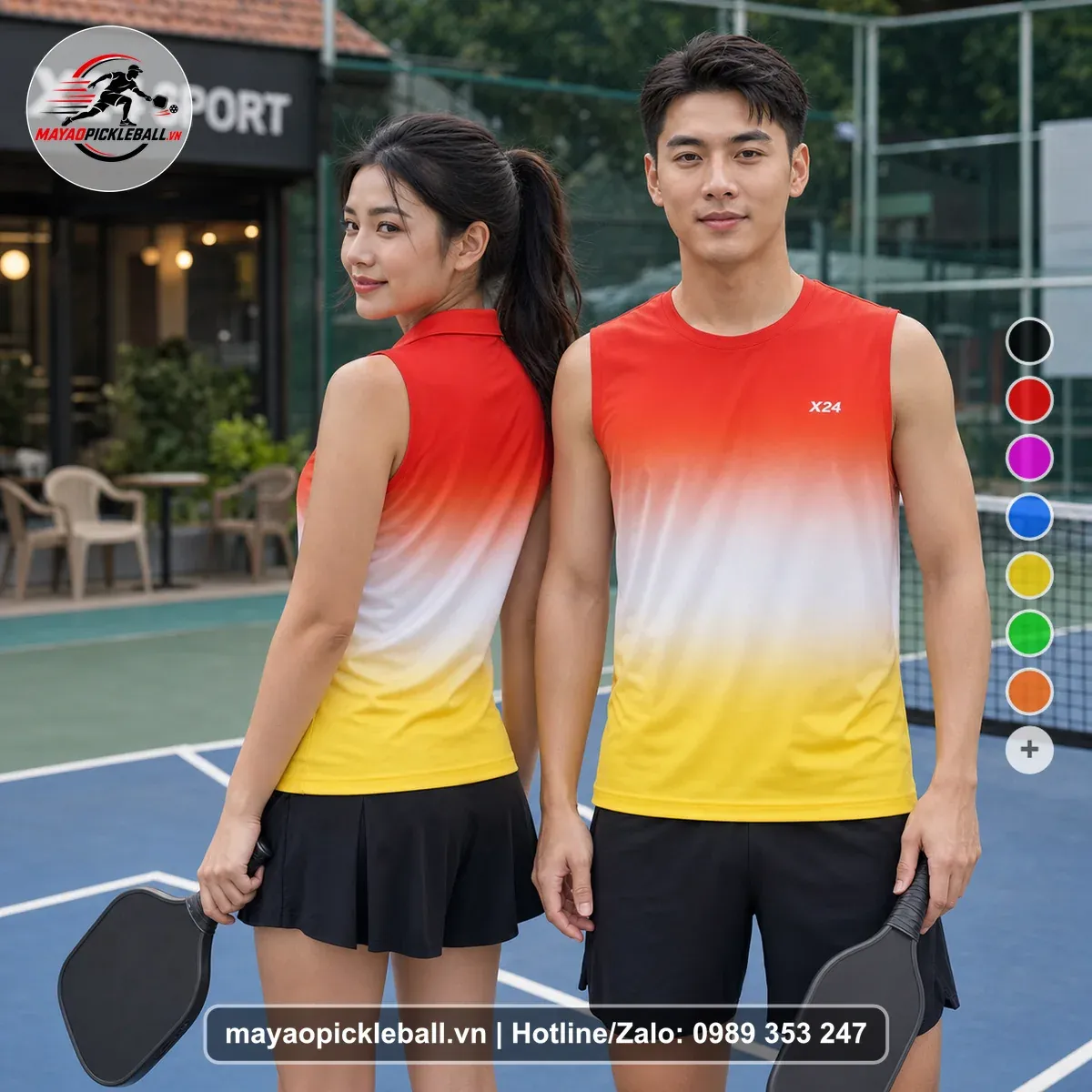 Bộ Quần Áo Pickleball PND-PB-341 Nổi Bật