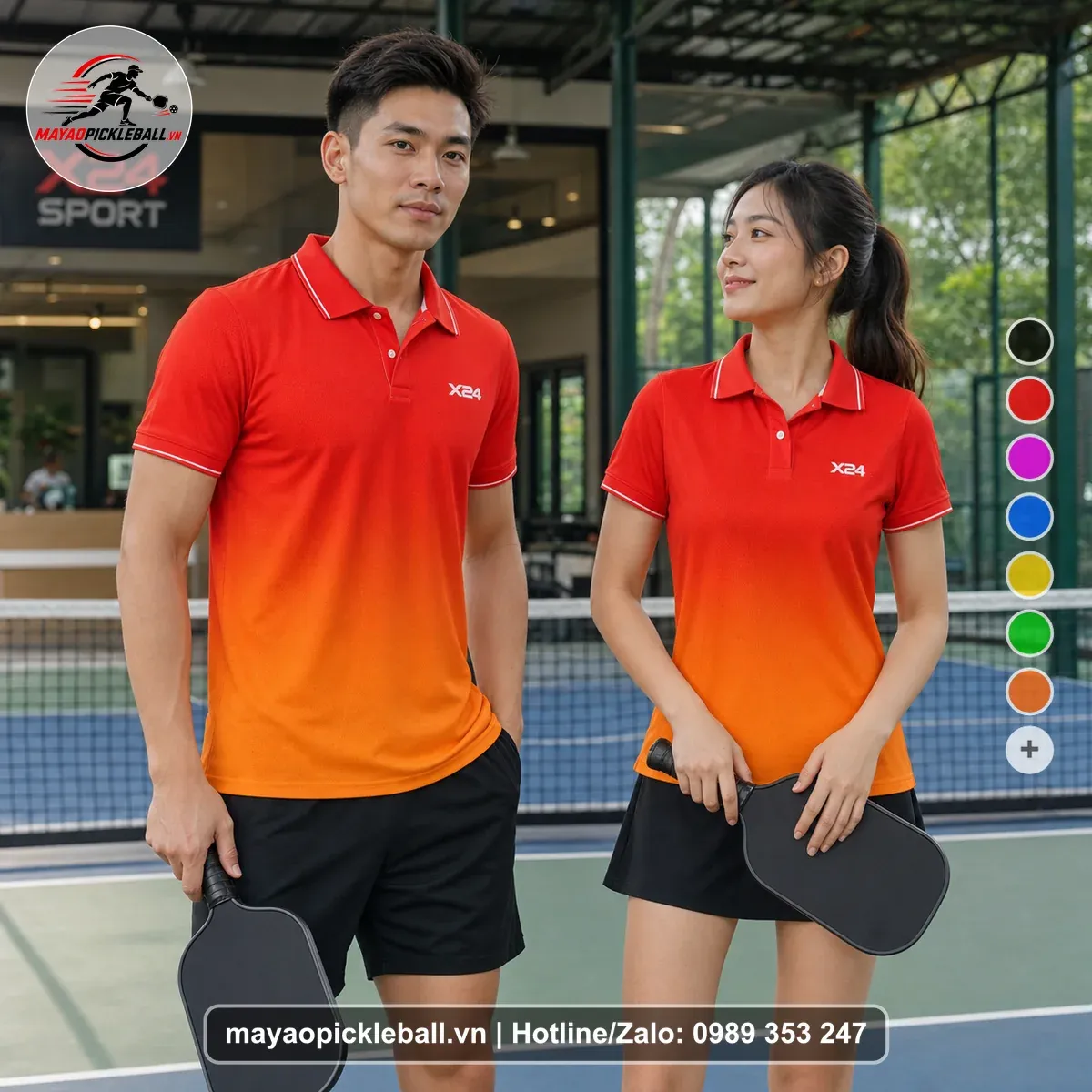 Bộ Quần Áo Pickleball PND-PB-342 Nổi Bật